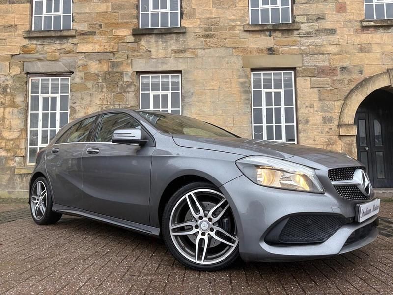 Used Mercedes A220 AMG line 177 HP (130 kW) 2017 Grey Hatchback