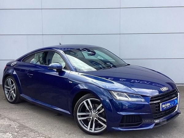 Blue Used 2015 Audi TT S-Line Coupe | £14,950 (Fair price) - Image 1/4