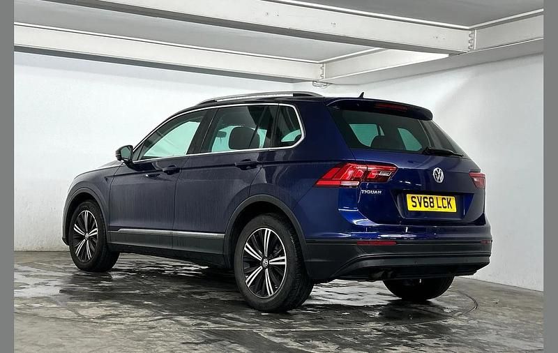 Used VW Tiguan SE 125 HP (91 kW) 2018 Blue SUV