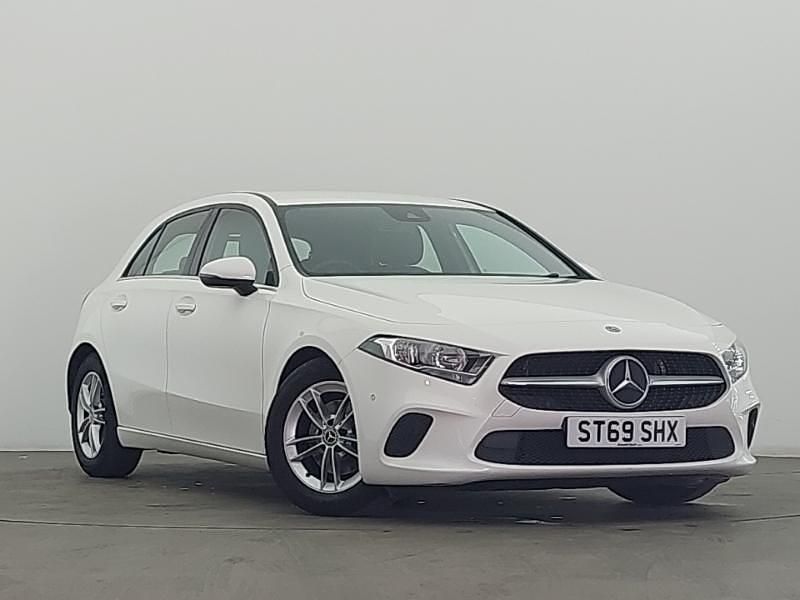 White Used 2020 Mercedes A180 Executive Hatchback | £15,498 (Fair price) - Image 1/4