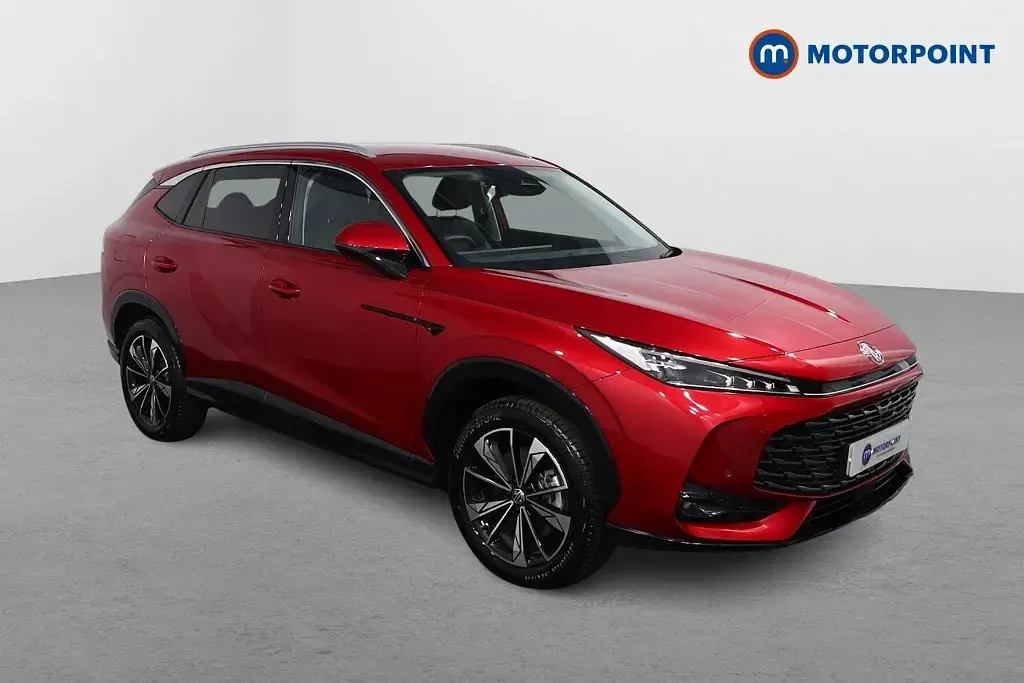 Begagnad MG HS Trophy 224 HK (164 kW) 2025 Röd SUV