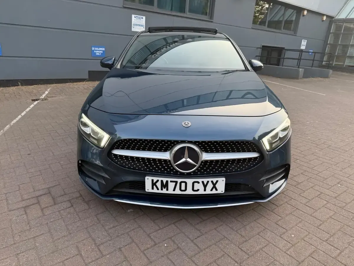 Used Mercedes A200 AMG Line Premium Plus 2020 Blue Sedan