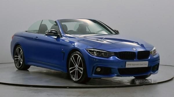 Blue Used 2020 BMW 430 Cabriolet M Sport Cabriolet | £22,995 (Fair price) - Image 1/4