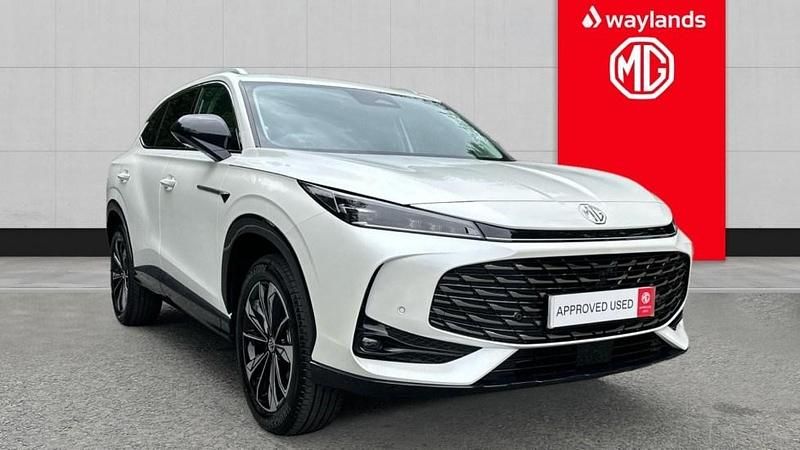 White Used 2025 MG HS Trophy SUV | £23,841 (Expensive) - Image 1/4