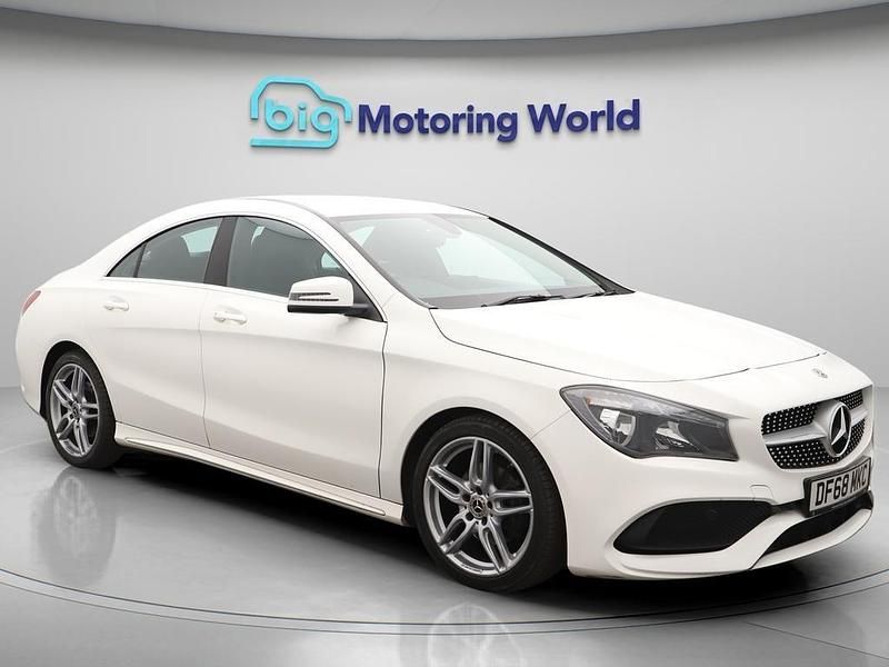 White Used 2019 Mercedes CLA200 AMG line Sedan | £14,625 (Good price) - Image 1/4
