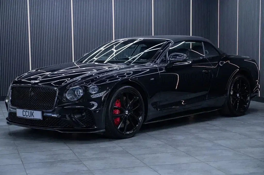Used Bentley Continental GT Convertible 550 HP (404 kW) 2022 Black Cabriolet