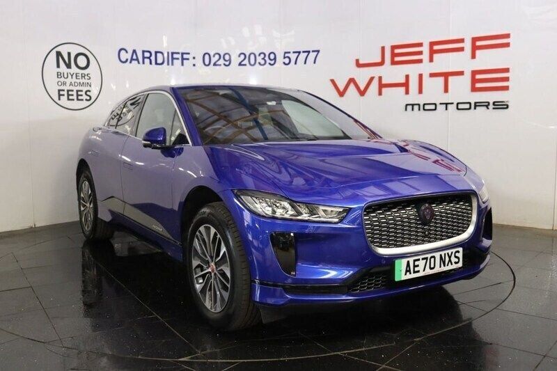 Blue Used 2020 Jaguar I-Pace S SUV | £17,988 (Fair price) - Image 1/4