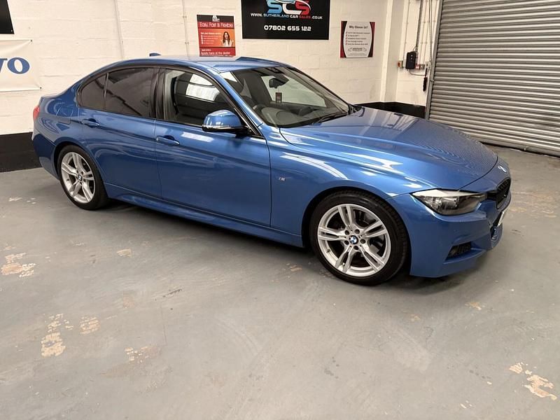 Used BMW 330 M Sport 254 HP (186 kW) 2015 Blue Sedan