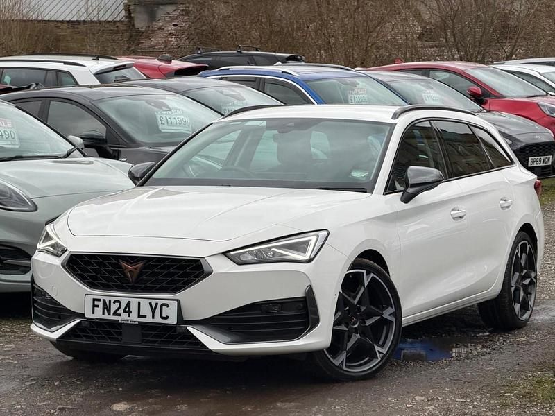 Used Cupra Leon 2024 White Estate