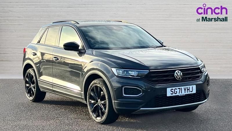 Grey Used 2021 VW T-Roc Black Edition SUV | £16,458 (Fair price) - Image 1/4