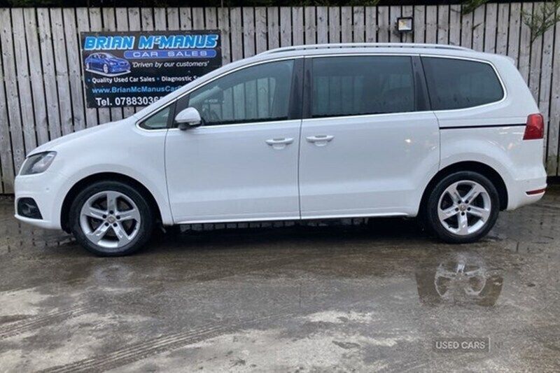 White Used 2014 Seat Alhambra SE MPV | £9,950 (Fair price) - Image 1/1