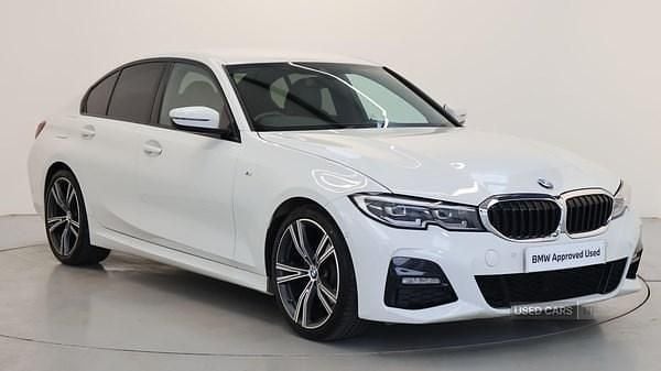 White Used 2021 BMW 320 M Sport Sedan | £24,950 (Fair price) - Image 1/4