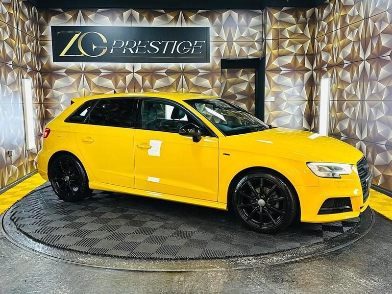 Yellow Used 2018 Audi A3 Black Edition Sedan | £14,395 (A bit pricey) - Image 1/3