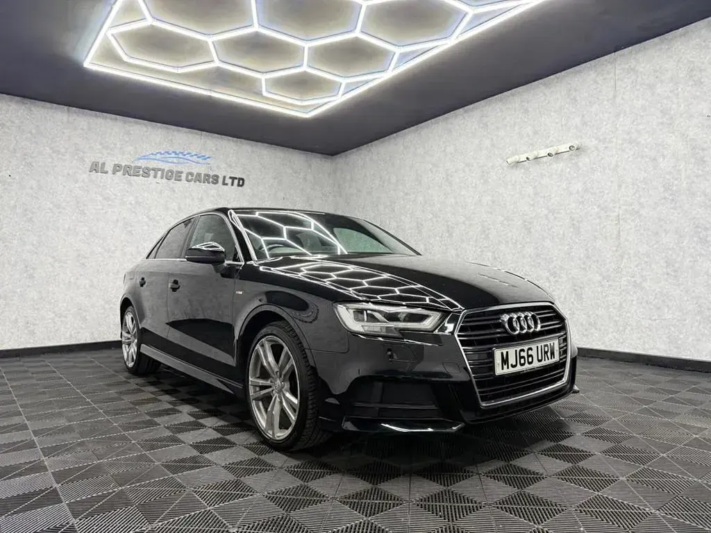 Used Audi A3 S-Line 2016 Black Sedan