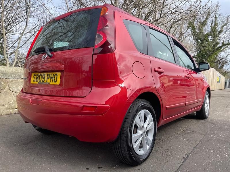 Używany Nissan Note Acenta 2009 Czerwony Hatchback