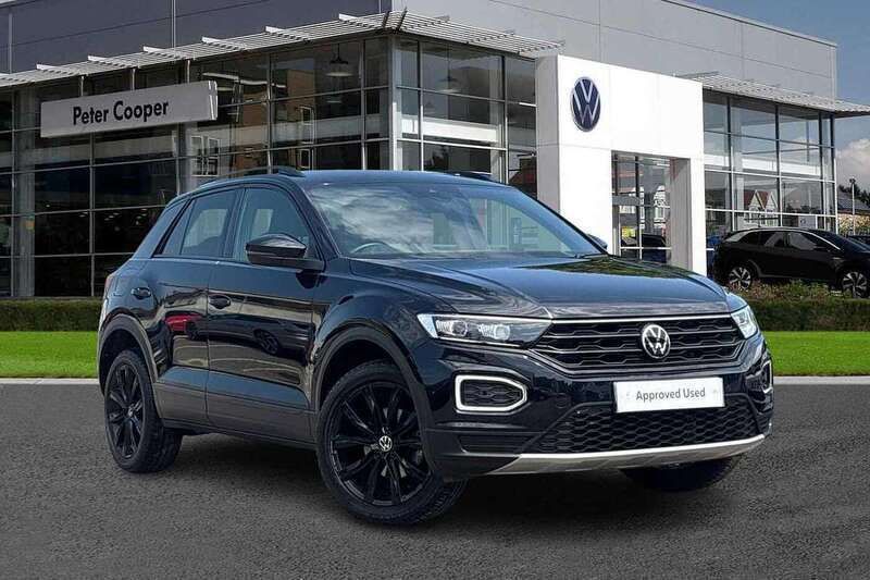 Black Used 2021 VW T-Roc Black Edition SUV | £19,684 (Fair price) - Image 1/4