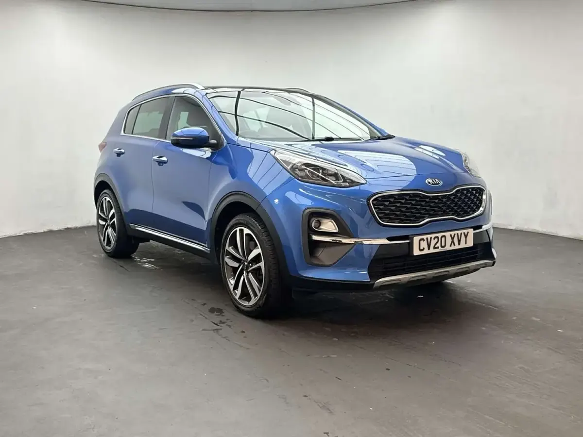 Used Kia Sportage 130 HP (95 kW) 2020 Blue SUV