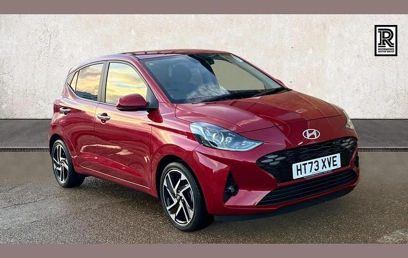 Red Used 2024 Hyundai i10 Premium Hatchback | £14,991 (Fair price) - Image 1/4
