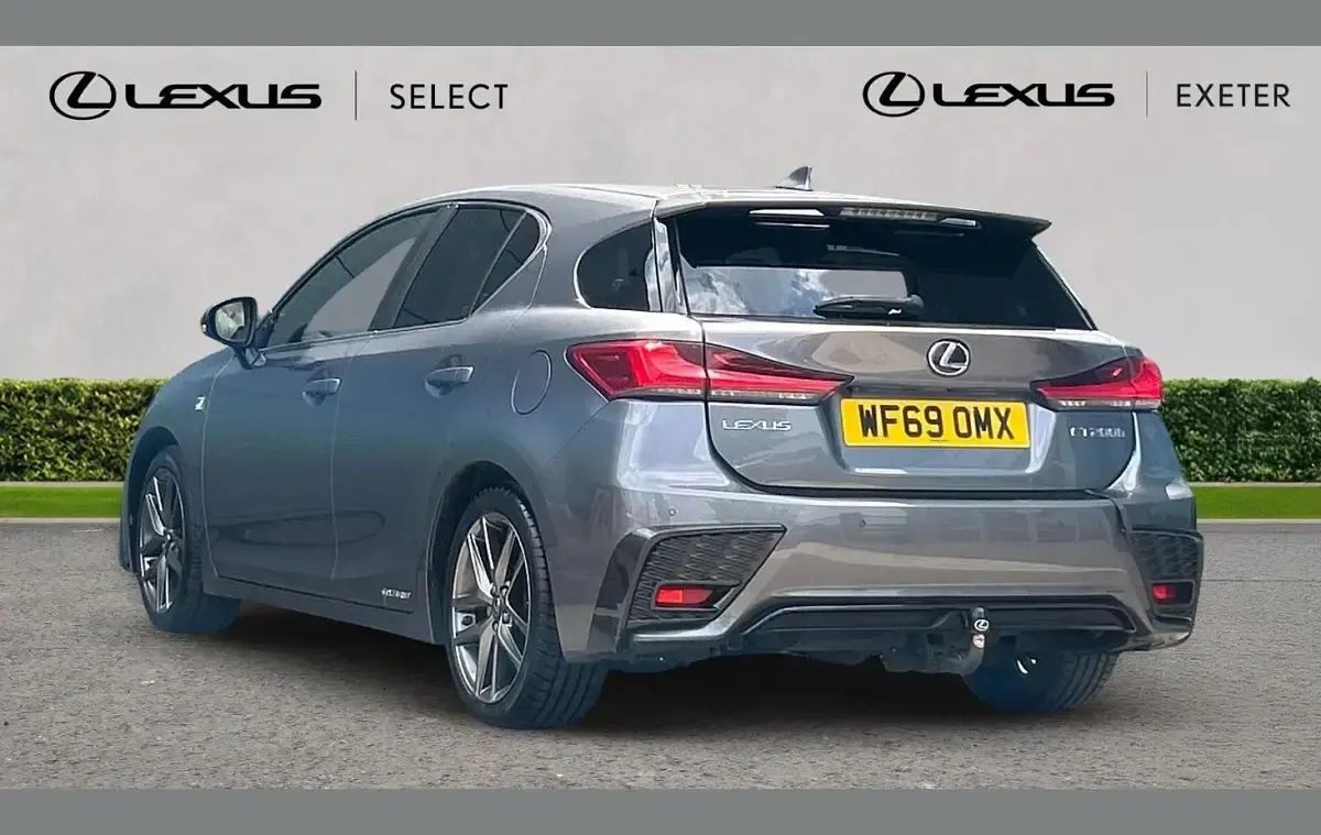 Used Lexus CT200h Sport Line 134 HP (98 kW) 2019 Grey Hatchback