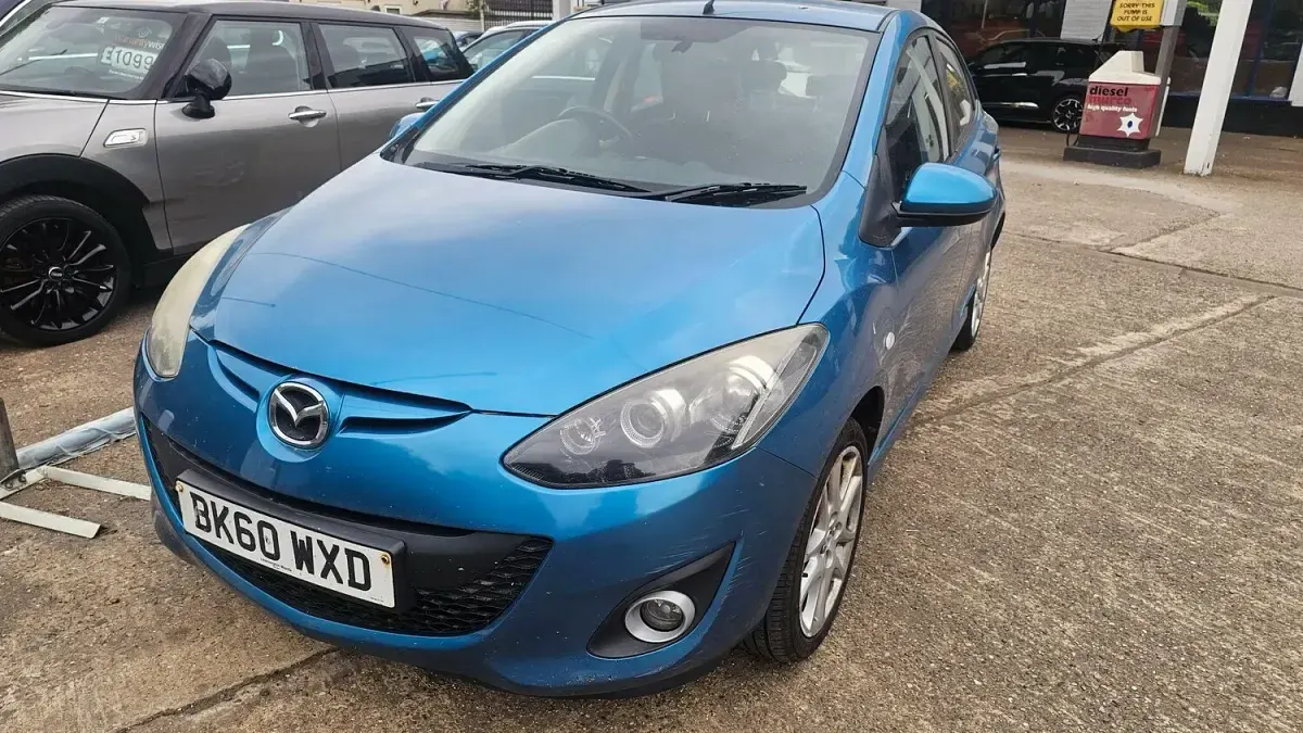Used Mazda 2 Inclusive 2010 Blue Hatchback
