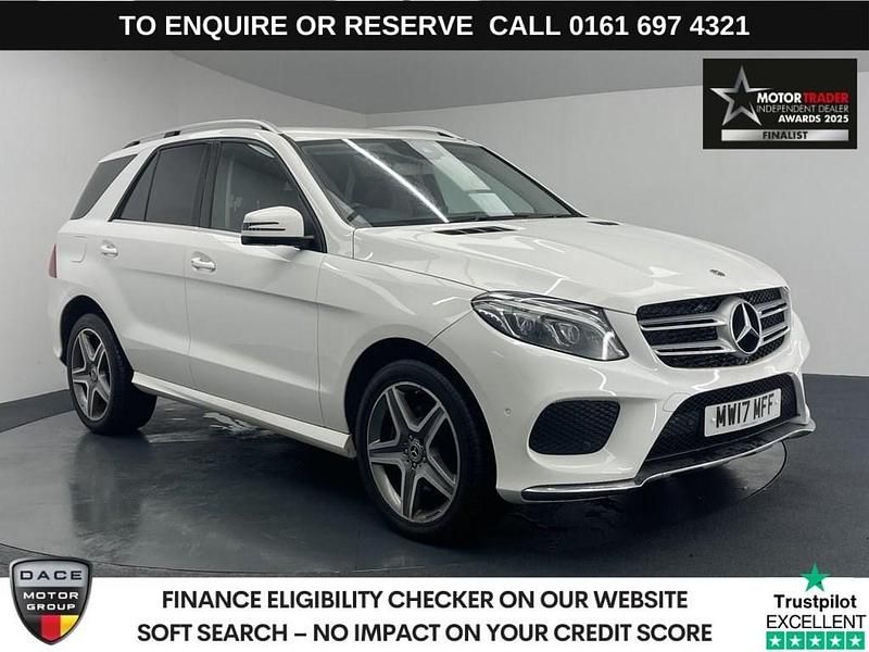 White Used 2017 Mercedes GLE250 AMG line SUV | £18,440 (Fair price) - Image 1/3