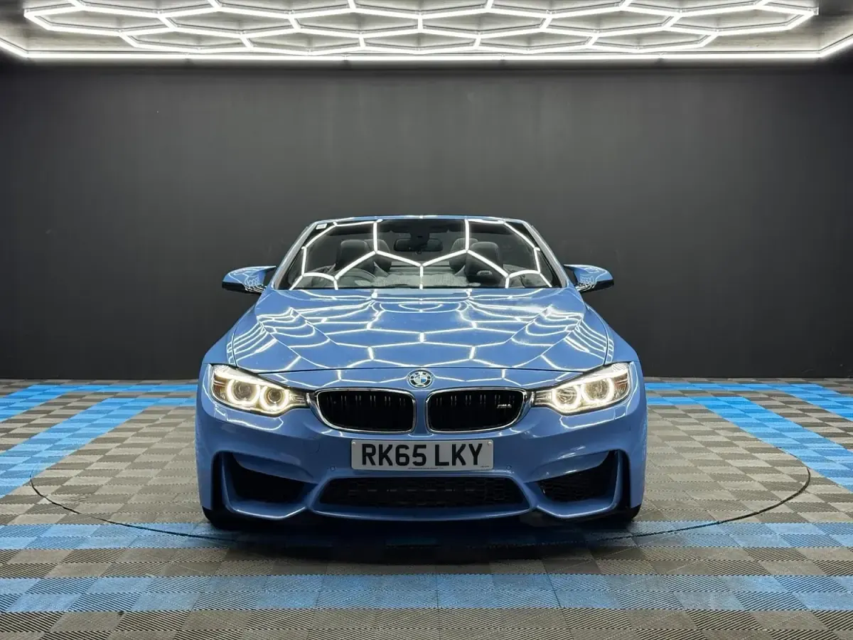 Used BMW M4 Cabriolet 2015 Blue Cabriolet