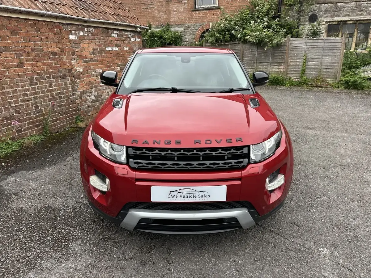 Used Land Rover Range Rover evoque Dynamic 2012 Red SUV