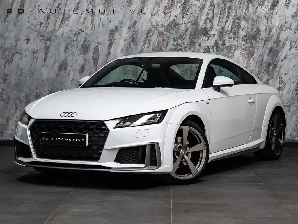 Used Audi TT S-Line 245 HP (180 kW) 2019 White Coupe