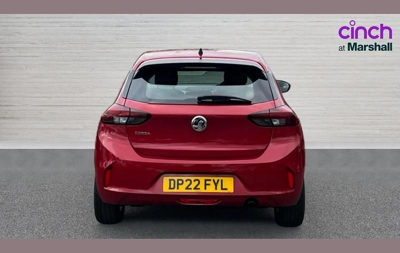 Used Vauxhall Corsa Design Edition 73 HP (53 kW) 2022 Red Hatchback