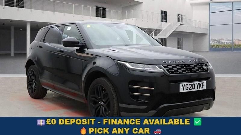 Black Used 2020 Land Rover Range Rover evoque R-Dynamic SUV | £17,949 (Good price) - Image 1/4