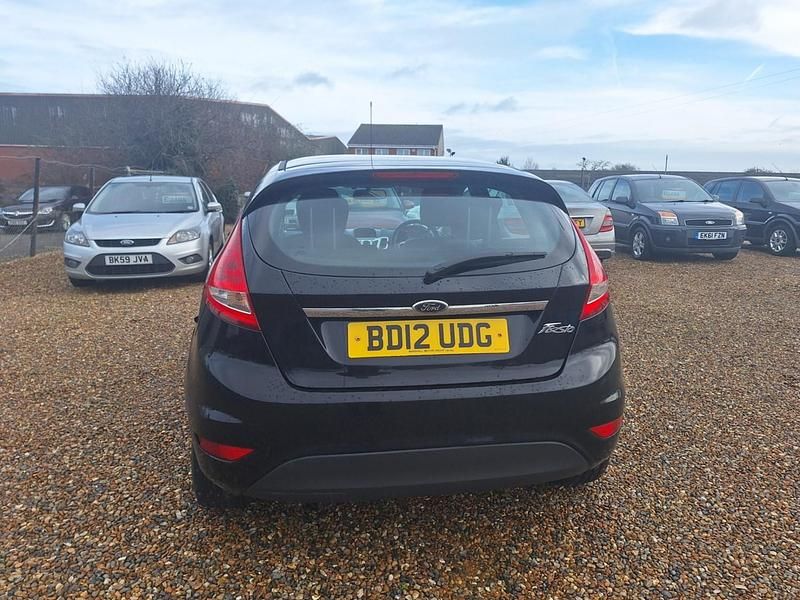 Used Ford Fiesta Zetec 2012 Black Hatchback