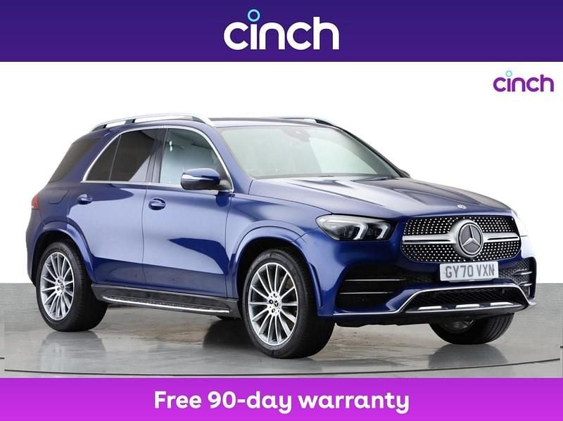 Blue Used 2020 Mercedes GLE300 AMG line SUV | £35,999 (Fair price) - Image 1/3