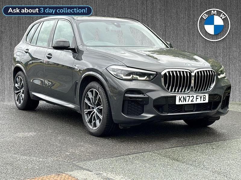 Grey Used 2022 BMW X5 M Sport SUV | £42,999 (Good price) - Image 1/4