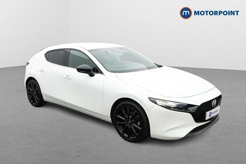 Used Mazda 3 Homura-Line 140 HP (102 kW) 2025 White Hatchback