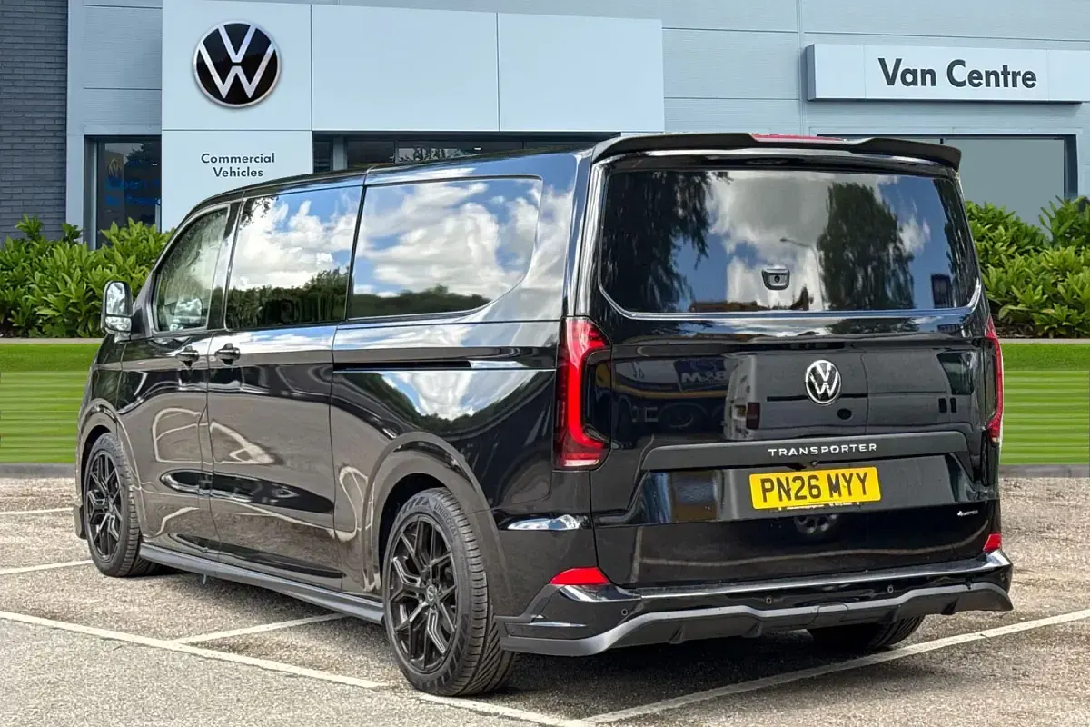 New VW Transporter Pro 2026 Black Van