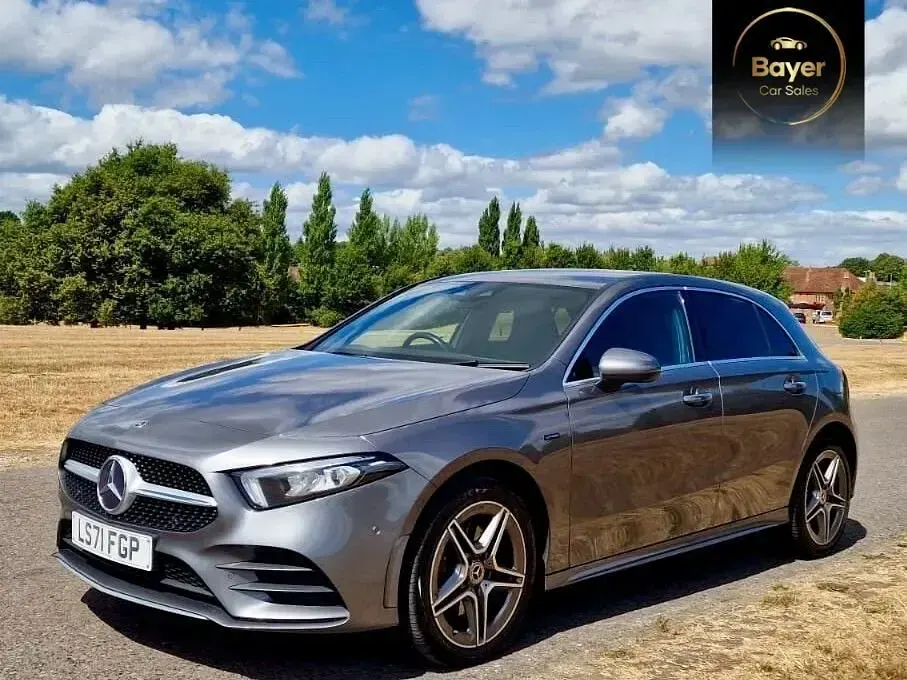 Used Mercedes A250 AMG Line Premium 214 HP (157 kW) 2021 Grey Hatchback