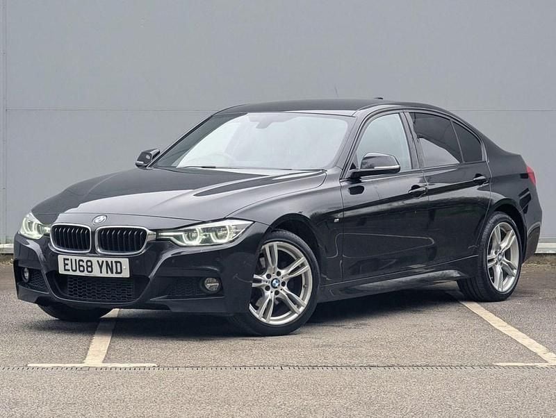 Begagnad BMW 320 M Sport 2018 Svart Sedan