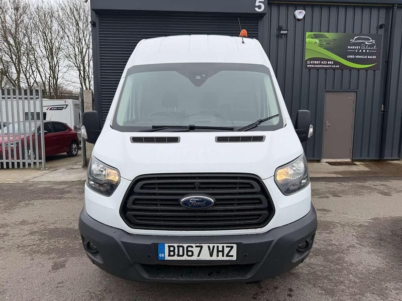 Used Ford Transit 130 HP (95 kW) 2018 White Van