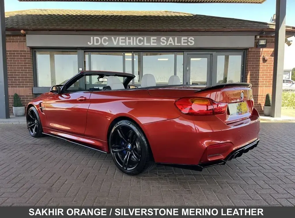 Used BMW M4 Cabriolet 431 HP (317 kW) 2015 Orange Cabriolet