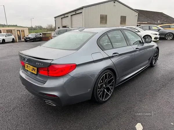 Used BMW 530 M Sport 265 HP (194 kW) 2020 Blue Sedan