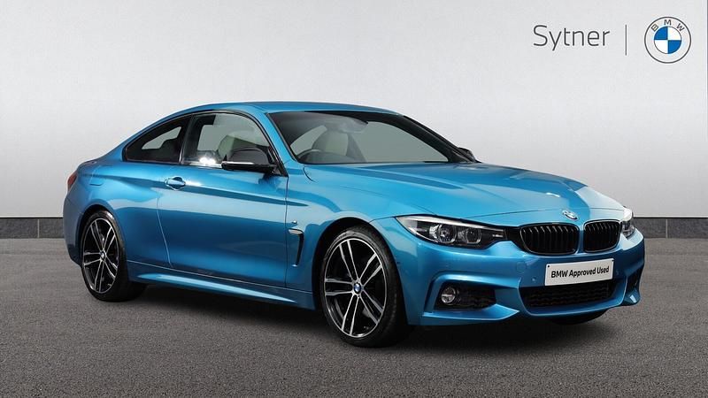 Used BMW 420 M Sport 181 HP (133 kW) 2019 Blue Coupe