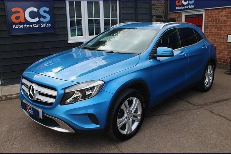Used Mercedes GLA200 136 HP (100 kW) 2016 Blue SUV
