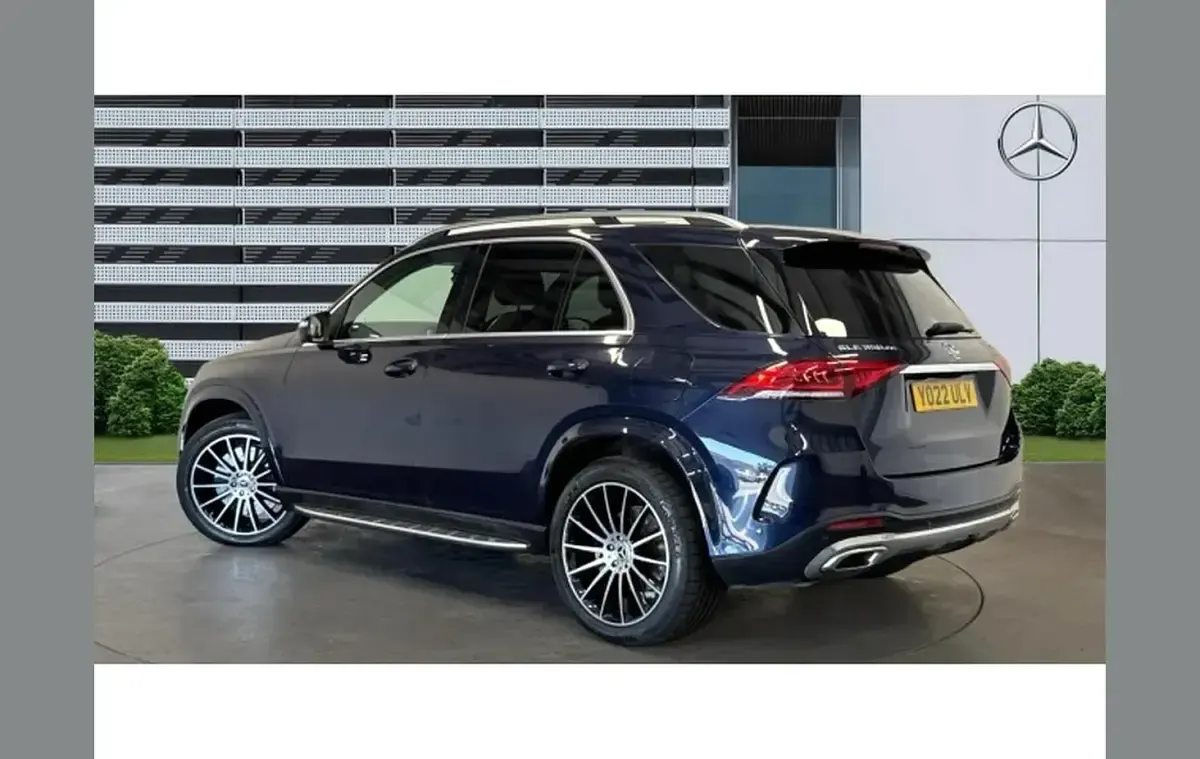 Used Mercedes GLE350 de AMG Line Premium 315 HP (231 kW) 2022 Blue SUV