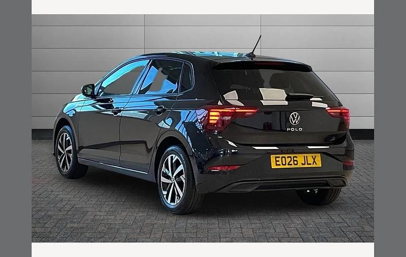 New VW Polo Match 95 HP (69 kW) 2026 Black Hatchback