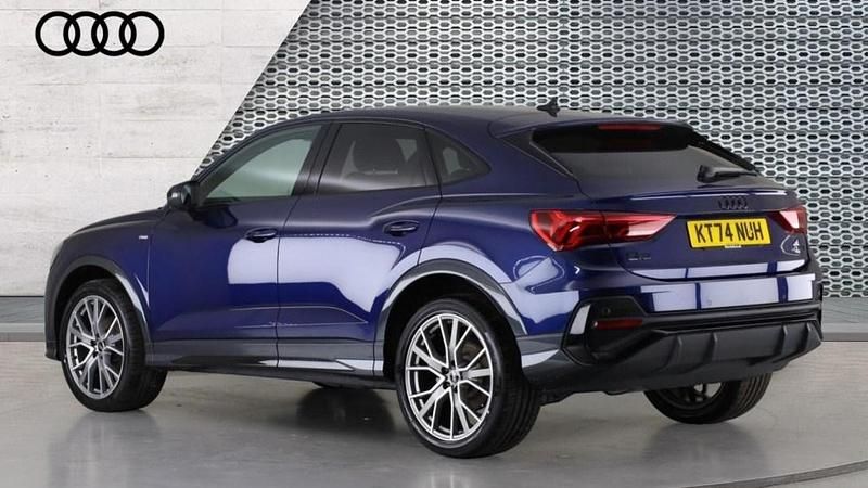 Used Audi Q3 Black Edition 150 HP (110 kW) 2025 Blue SUV