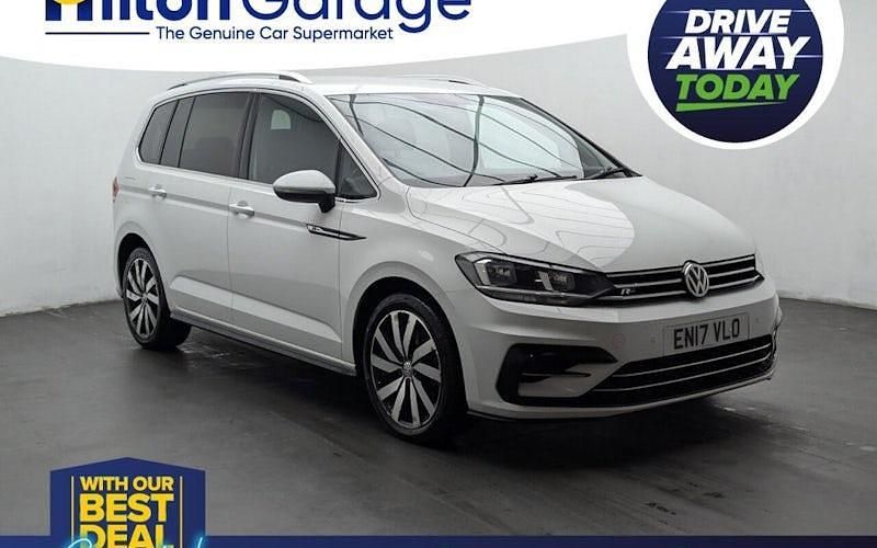 Used VW Touran R-line 190 HP (139 kW) 2017 White MPV