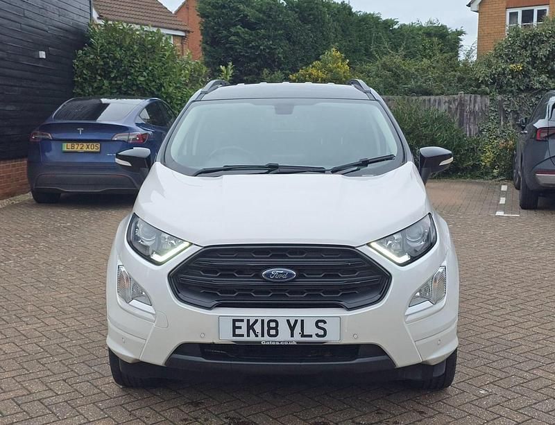 Used Ford Ecosport ST-Line 125 HP (91 kW) 2018 White SUV