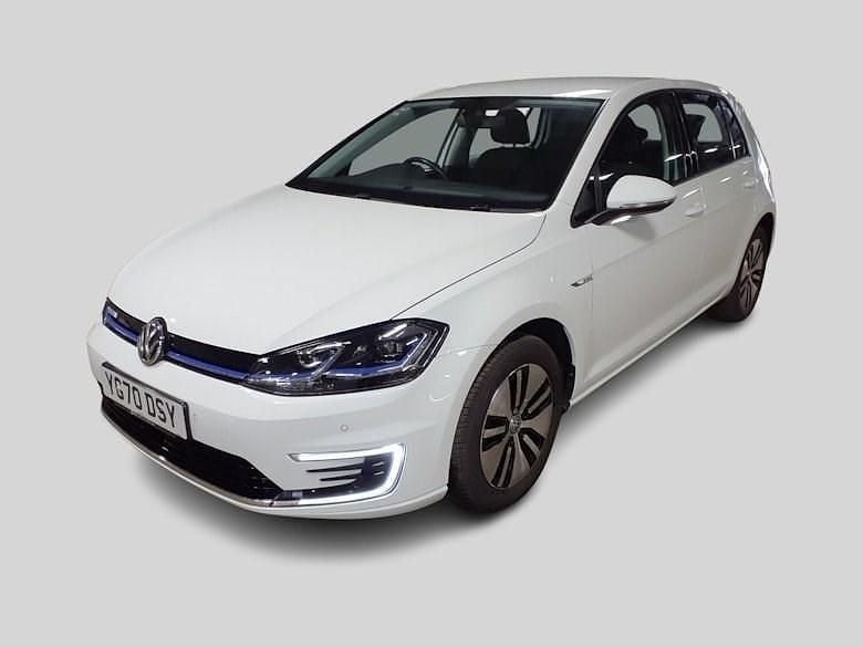 Used VW e-Golf 99 kW (135 HP) 2020 White Hatchback