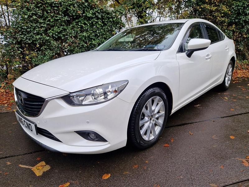 White Used 2016 Mazda 6 Sedan | £5,395 (Fair price) - Image 1/4