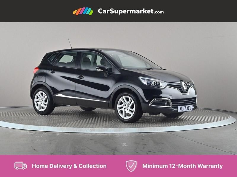 Black Used 2017 Renault Captur Dynamique SUV | £7,497 (Fair price) - Image 1/4